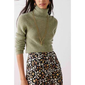 Ba&sh Pull Bolly Sweater Vertdeau Size 2/ US 6
